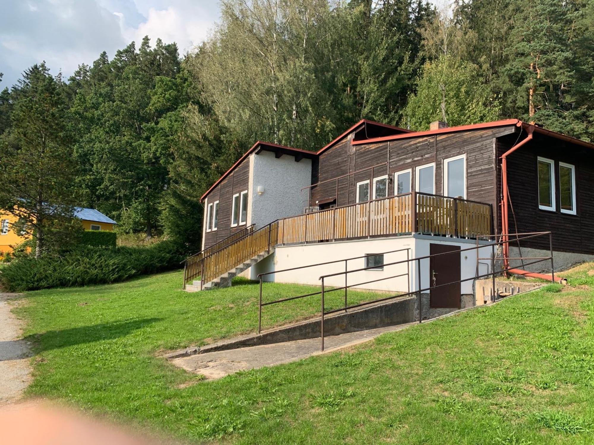 Chaty Dobra Voda 86 Horní Planá Kültér fotó