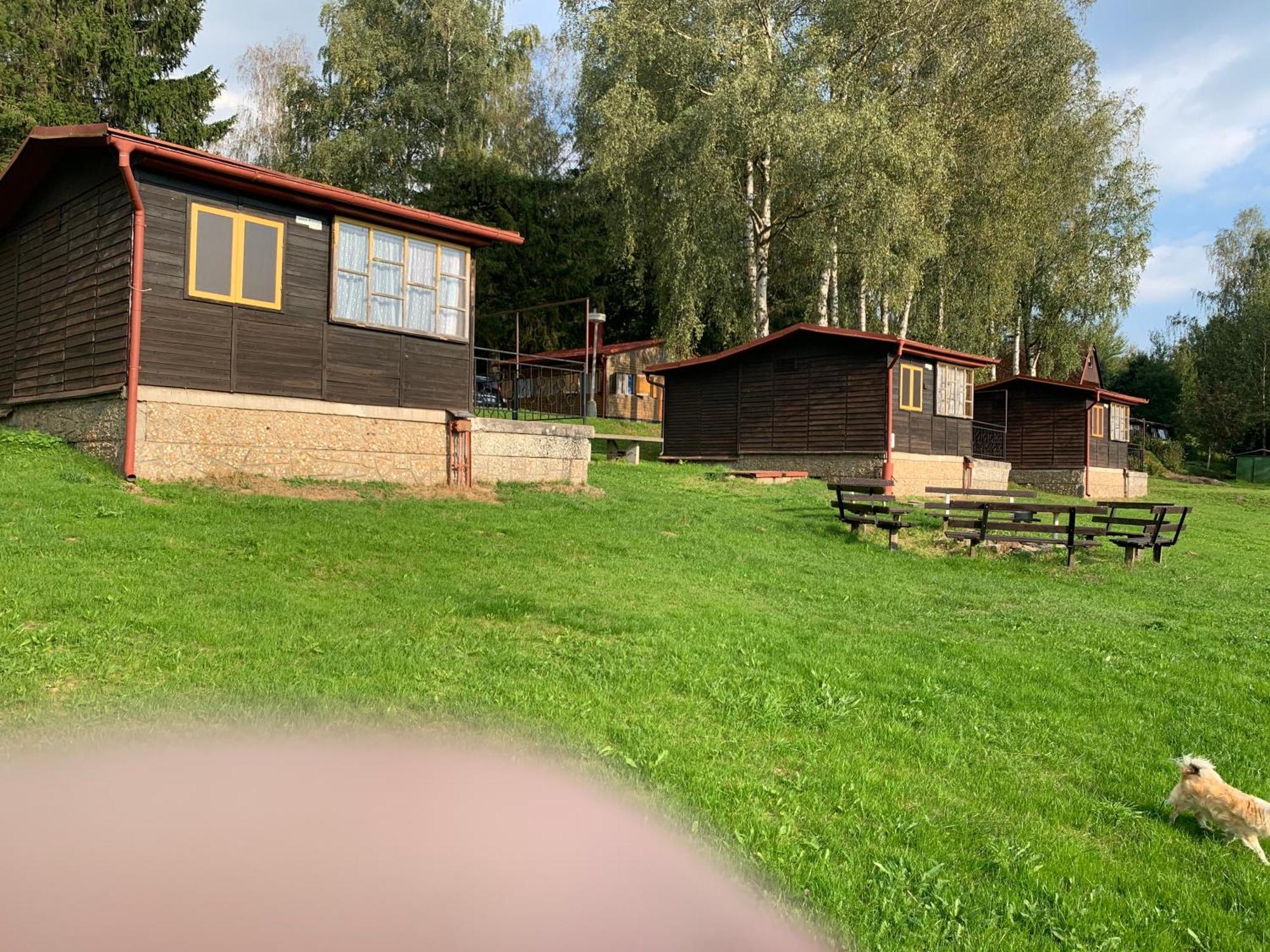 Chaty Dobra Voda 86 Horní Planá Kültér fotó